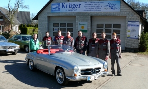 Karosseriebau Krüger Unfallinstandsetzung Helge Krüger und Team Rosengarten